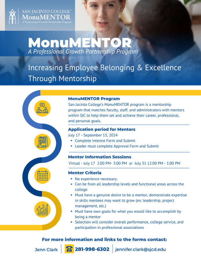 MonuMentor Flyer